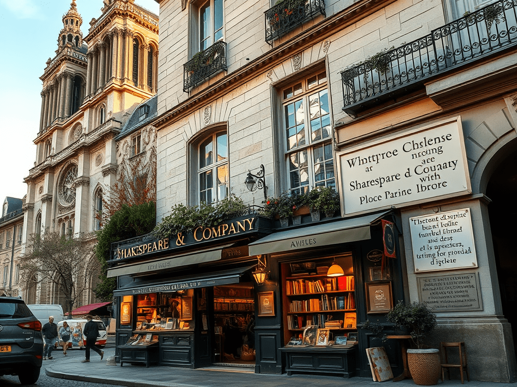 All roads lead to Shakespeare and&nbsp;Company